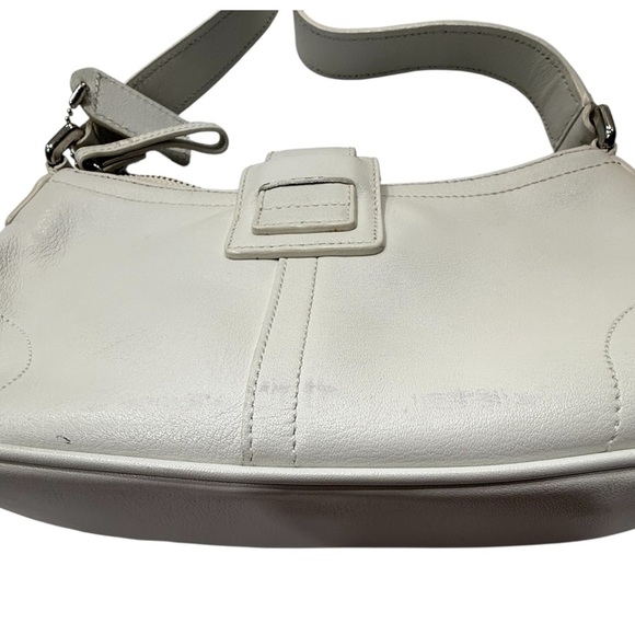 Vintage Y2K Leather Coach Baguette Bag - Picture 4 of 9